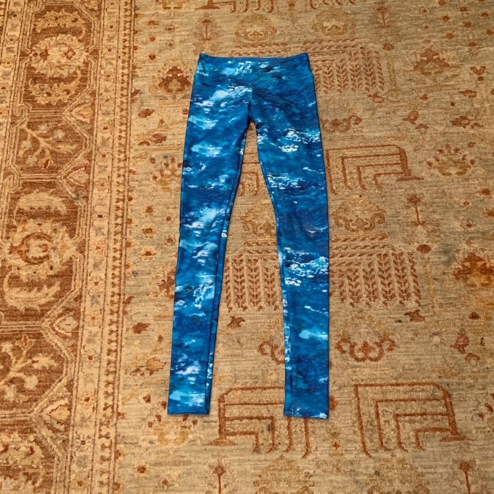Ocean Blue Leggings